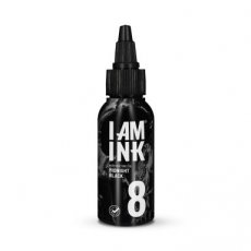 INK1MIDBLA100ML I am ink Midnight black  100ml #8